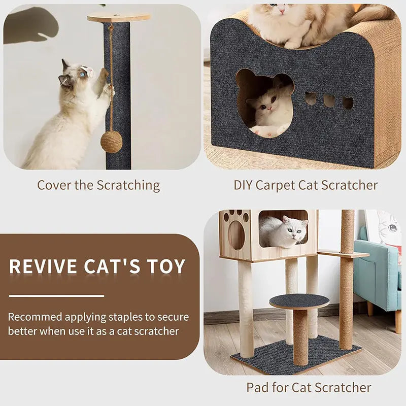 Cat Scratch Protector Pad Scratch-Attracting Nylon Repositionable