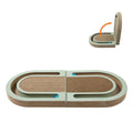 Cat Scratcher Foldable Corrugated Paper With Toy Ball