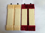 Cat Scratcher Foldable Natural Sisal & Plush Protects Furniture