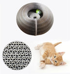 Cat Scratcher Foldable Two-in-One Corrugated Paper
