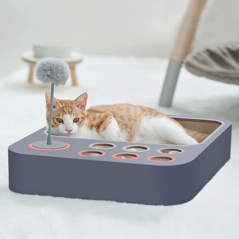 Cat Scratching Board Multi-Level Eco-Friendly Padded Top