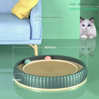 Cat Scratching Board Replaceable Corrugated Pad & Ball Track
