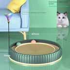 Cat Scratching Board Replaceable Corrugated Pad & Ball Track