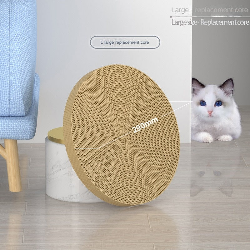 Cat Scratching Board Replaceable Corrugated Pad & Ball Track