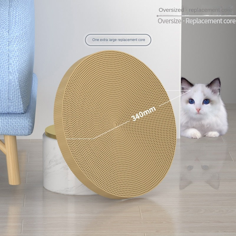 Cat Scratching Board Replaceable Corrugated Pad & Ball Track