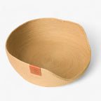 Cat & Small Dog Bed Handwoven Bamboo Plush Cushion