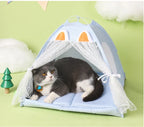 Cat & Small Dog Bed Tent Nest Water-Resistant Breathable