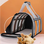 Cat & Small Dog Carrier Portable Breathable Oxford Fabric