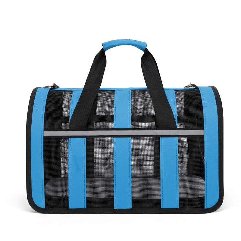 Cat & Small Dog Carrier Portable Breathable Oxford Fabric