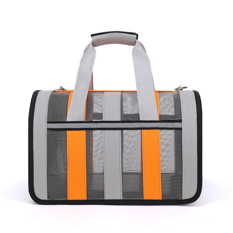 Cat & Small Dog Carrier Portable Breathable Oxford Fabric