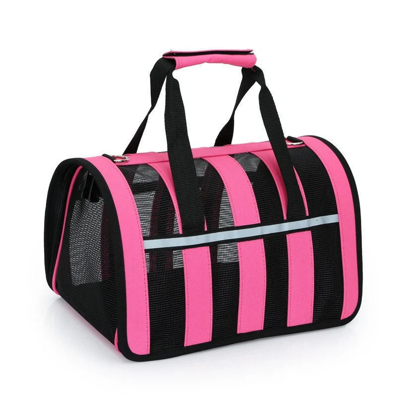 Cat & Small Dog Carrier Portable Breathable Oxford Fabric
