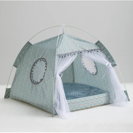Cat Tent Waterproof & Breathable Foldable Removable Cushion