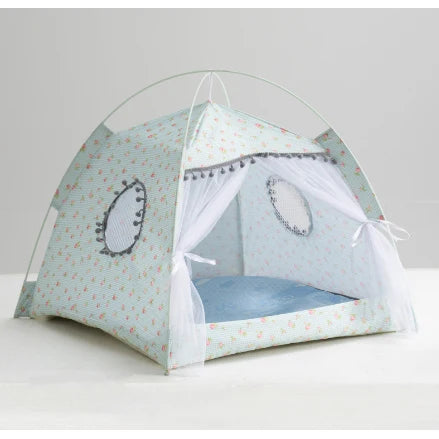 Cat Tent Waterproof & Breathable Foldable Removable Cushion
