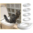 Cat Toilet Training Kit Gradual Inserts Fits Most Toilets