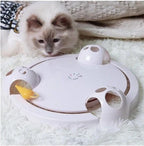 Cat Toy Auto-Moving Mouse & Cheese Battery Powered
