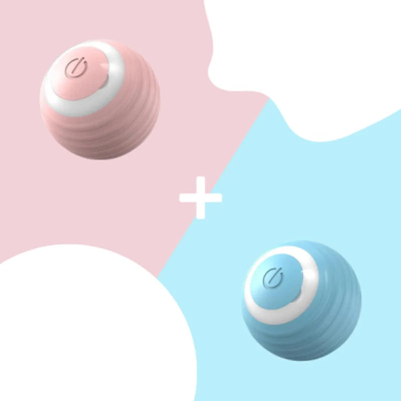 Cat Toy Automatic Bouncing & Rolling Rechargeable Silicone