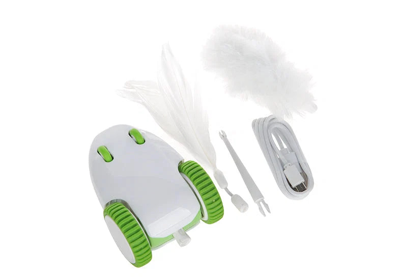 Cat Toy Automatic Feather Motion USB Rechargeable