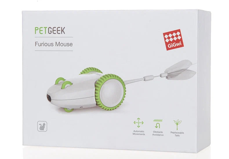 Cat Toy Automatic Feather Motion USB Rechargeable