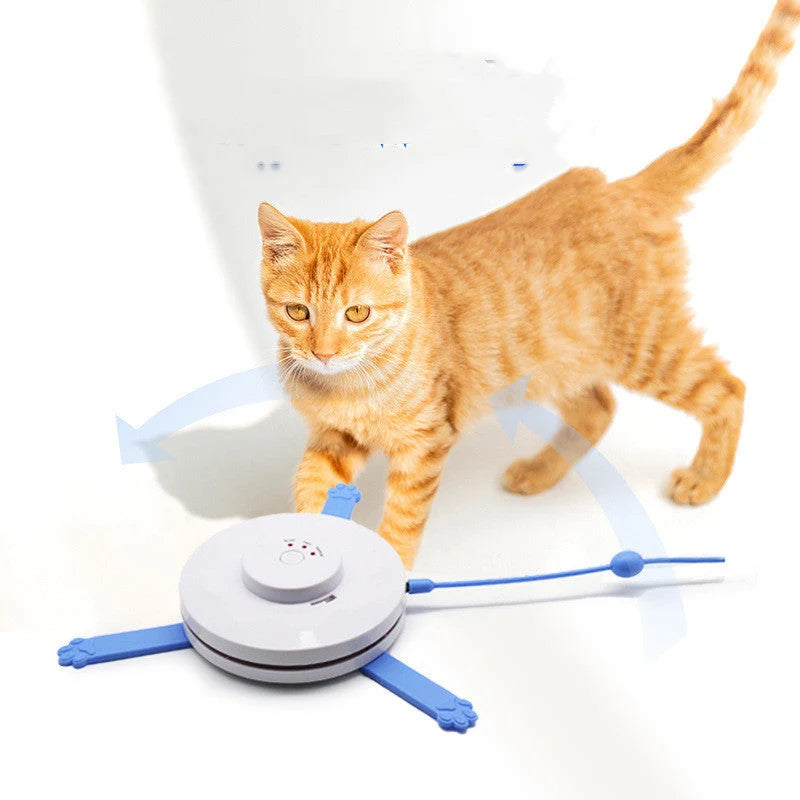 Cat Toy Automatic Timer Realistic Motion & Sounds