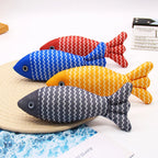 Cat Toy Burlap & Plush Organic Catnip
