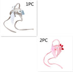 Cat Toy Hands-Free Feather Teaser Adjustable Fit