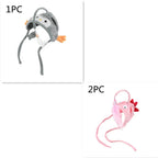 Cat Toy Hands-Free Feather Teaser Adjustable Fit