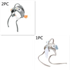 Cat Toy Hands-Free Feather Teaser Adjustable Fit
