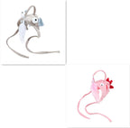 Cat Toy Hands-Free Feather Teaser Adjustable Fit