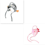 Cat Toy Hands-Free Feather Teaser Adjustable Fit