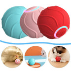 Cat Toy Interactive Silicone Rolling Ball