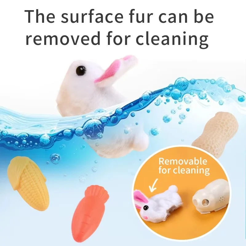 Cat Toy Motion-Activated Realistic Mouse USB Rechargeable