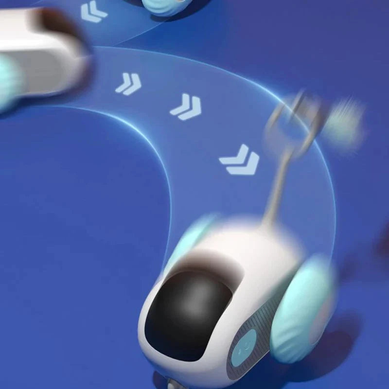 Cat Toy Remote Control Sports Car USB Rechargeable