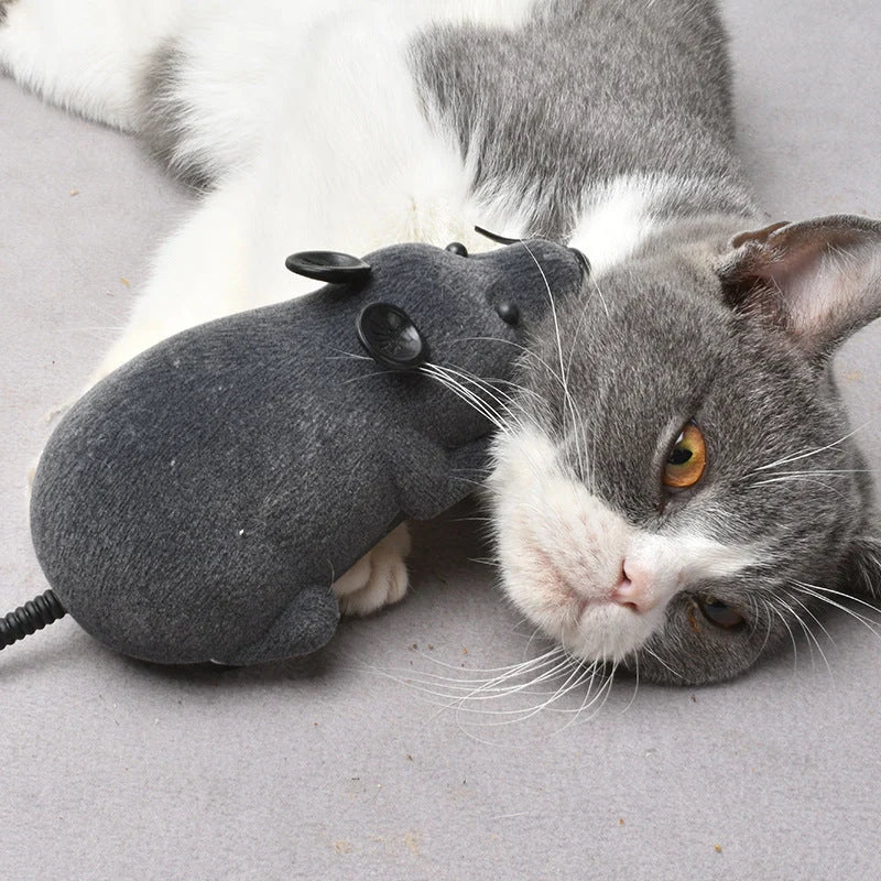 Cat Toy Remote-Controlled Interactive Mouse