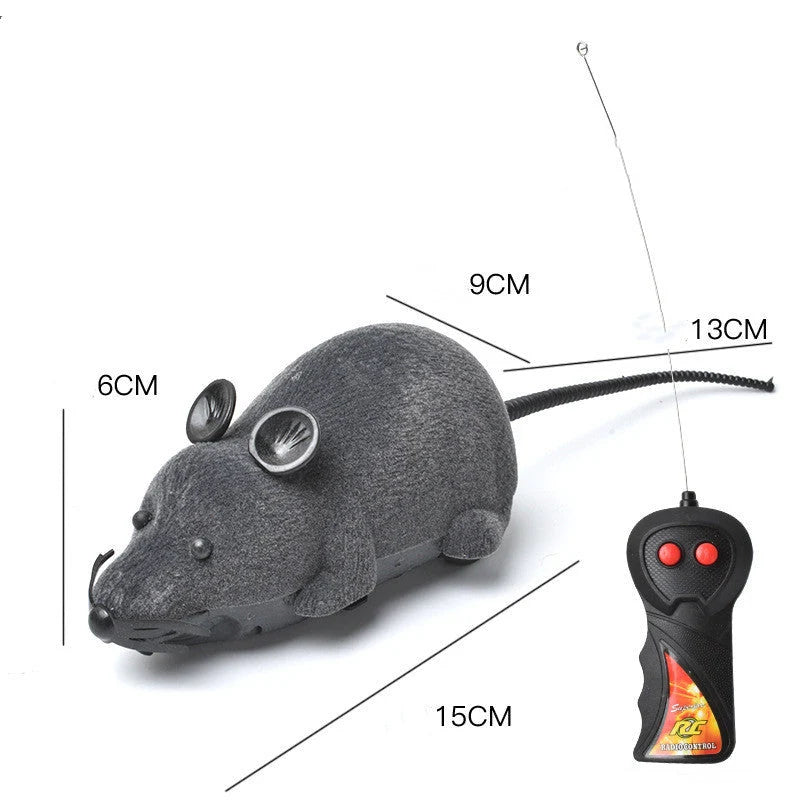 Cat Toy Remote-Controlled Interactive Mouse