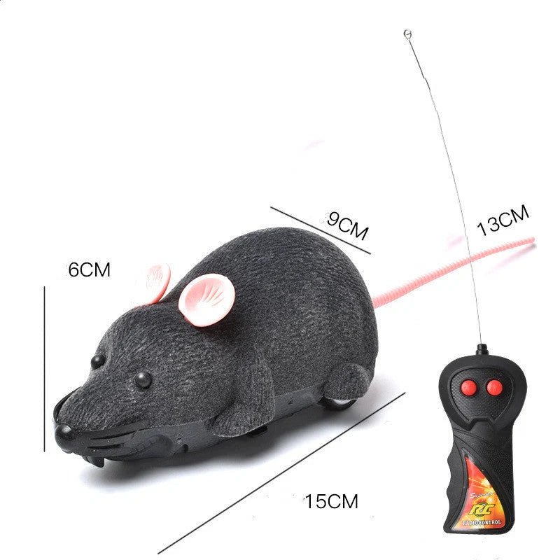 Cat Toy Remote-Controlled Interactive Mouse