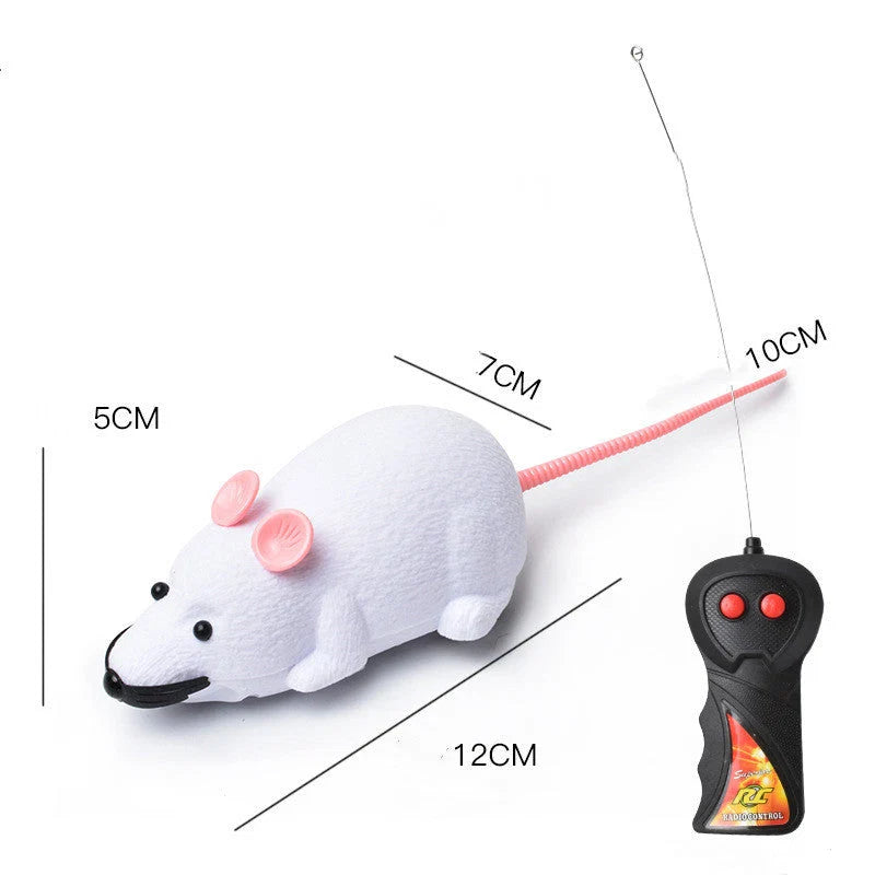 Cat Toy Remote-Controlled Interactive Mouse