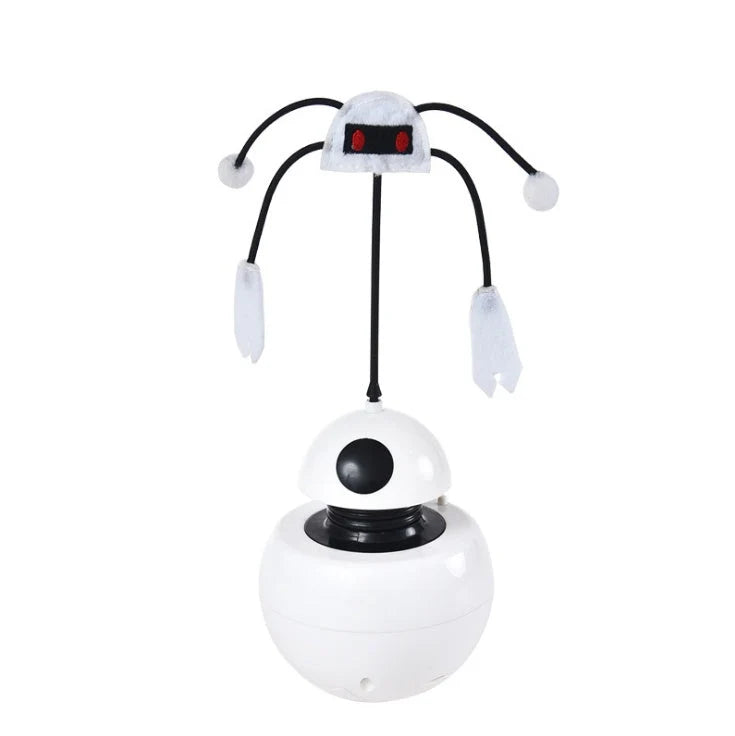 Cat Toy Robotic Tumbler With Laser & Auto-Off
