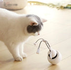 Cat Toy Robotic Tumbler With Laser & Auto-Off