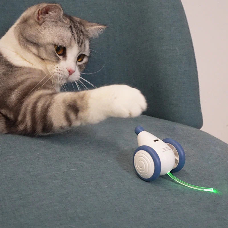 Cat Toy Rolling Mouse USB Rechargeable
