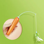Cat Toy Rotating Feather 2-in-1 Battery-Operated