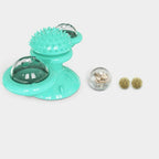 Cat Toy Rotating Windmill Motion-Activated LED Dental Care