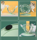 Cat Toy Self-Healing Bite-Resistant 360-Degree Turntable