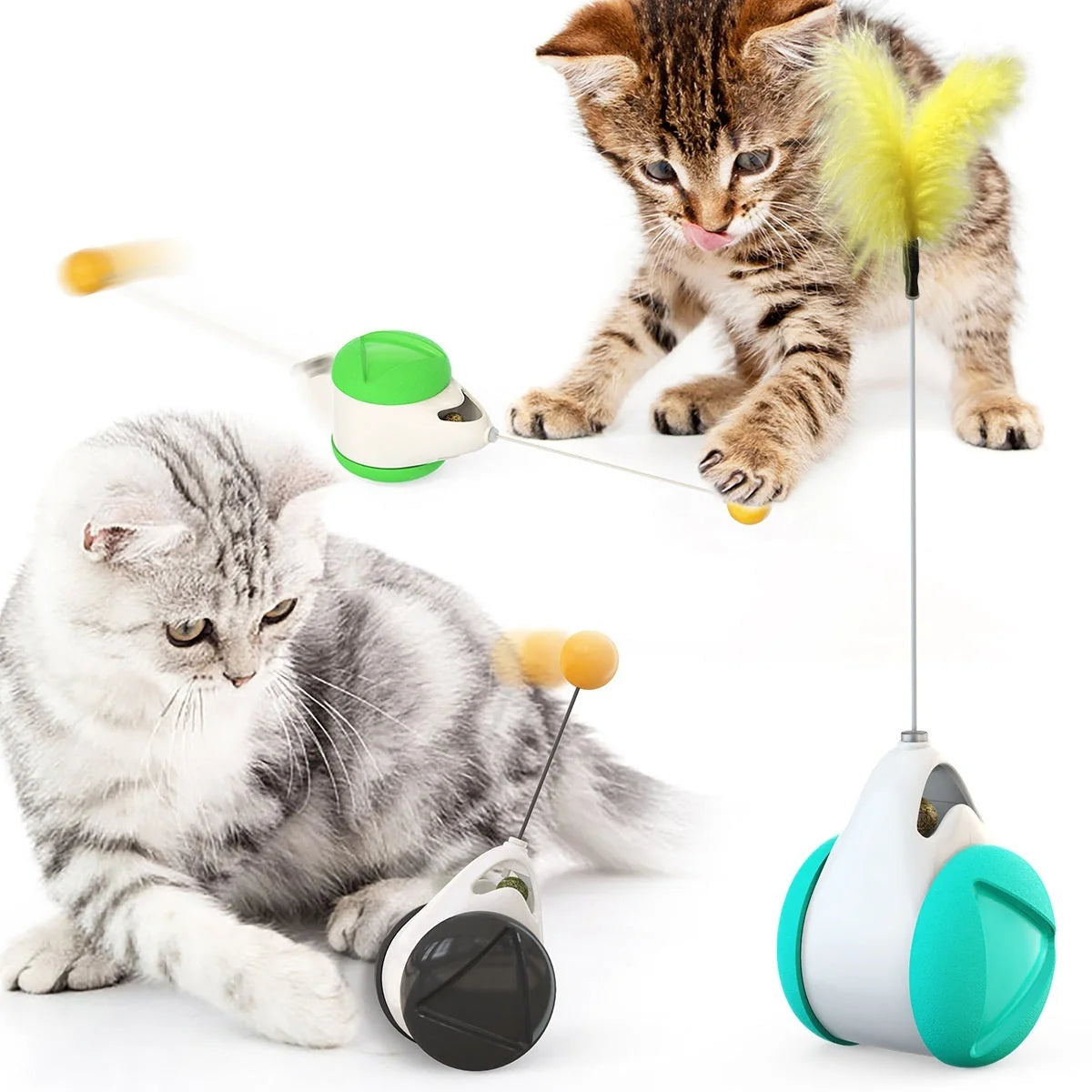 Cat Toy Self-Swinging No Batteries