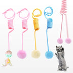 Cat Toy Spring Action & Soft Plush