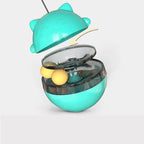 Cat Toy Tumbling Treat Dispenser Mental Stimulation
