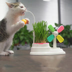 Cat Toy Windmill Design & Bendable Pulling Stick