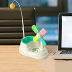 Cat Toy Windmill Design & Bendable Pulling Stick