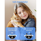 Cat Training Collar Remote Control & Rechargeable