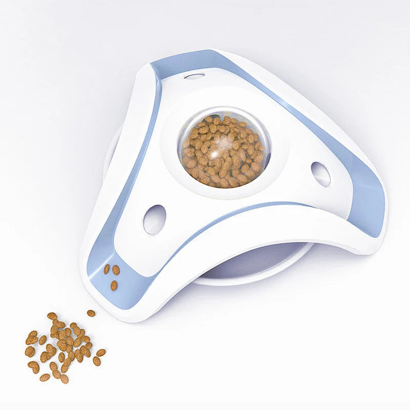 Cat Treat Dispenser Interactive Puzzle Easy Refill