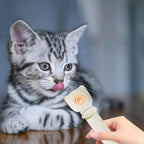 Cat Treat Spoon Squeeze Dispenser Comfortable Grip